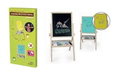 Tablica obrotowa kredowa. Wydawca: 3toysm. SmakLiter.pl Opakowanie Tablica obrotowa kredowa