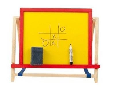 Tablica obrotowa kredowa na biurko. Wydawca: 3toysm. SmakLiter.pl Opakowanie Tablica obrotowa kredowa na biurko