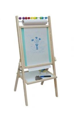 Tablica obrotowa kredowa z rolką papieru. Wydawca: 3toysm. SmakLiter.pl Opakowanie Tablica obrotowa kredowa z rolką papieru