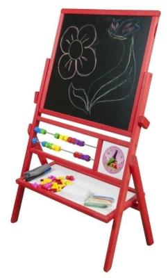 Tablica obrotowa z 2 -rzędowym liczydłem czerwona. Wydawca: 3toysm. SmakLiter.pl Opakowanie Tablica obrotowa z 2 -rzędowym liczydłem czerwona