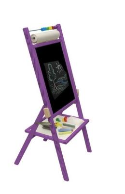 Tablica obrotowa z rolką papieru fioletowa. Wydawca: 3toysm. SmakLiter.pl Opakowanie Tablica obrotowa z rolką papieru fioletowa