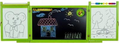 Tablica wisząca dwustronna zielona. Wydawca: 3toysm. SmakLiter.pl Opakowanie Tablica wisząca dwustronna zielona