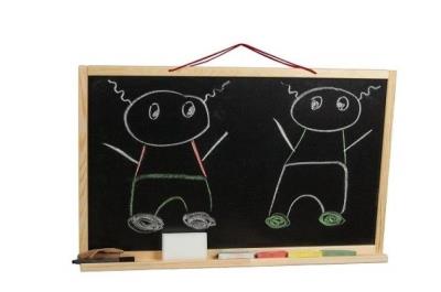 Tablica wisząca kredowa. Wydawca: 3toysm. SmakLiter.pl Opakowanie Tablica wisząca kredowa