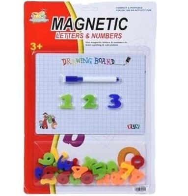 Opakowanie Tablica z magnetycznymi cyframi