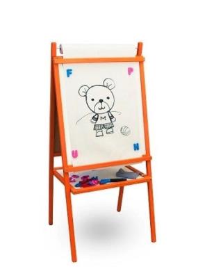 Opakowanie Tablica z rolką papieru dwustronna pomarańczowa