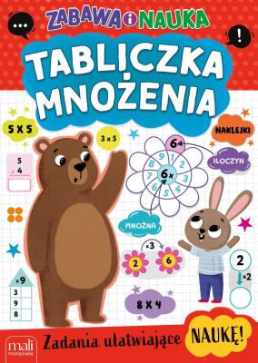 Okładka książki Tabliczka mnożenia Zabawa i nauka