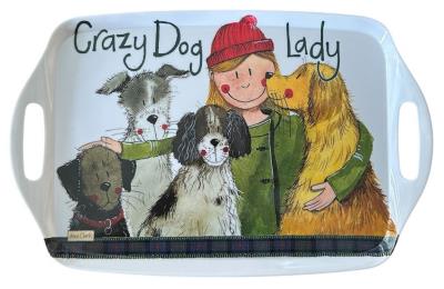 Opakowanie Taca duża Crazy Dog Lady Psiara