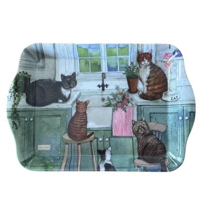 Opakowanie Taca mała Koty w kuchni