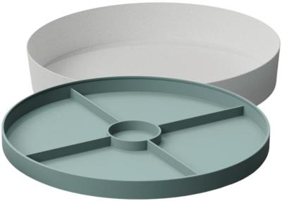 Tacka sensoryczna Play Tray Sage 2w1 zielona. Wydawca: Jellystone. SmakLiter.pl Opakowanie Tacka sensoryczna Play Tray Sage 2w1 zielona