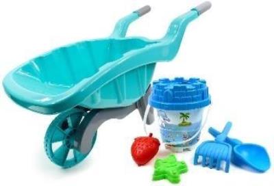 Taczka z zestawem do piasku. Wydawca: Artyk. SmakLiter.pl Opakowanie Taczka z zestawem do piasku