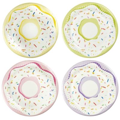 Talerze papierowe pączki 8szt. Wydawca: ARPEX. SmakLiter.pl Opakowanie Talerze papierowe pączki 8szt