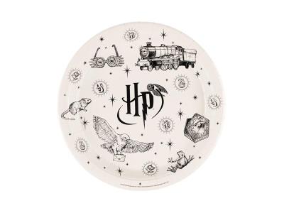 Opakowanie Talerzyki Harry Potter beżowe 23cm