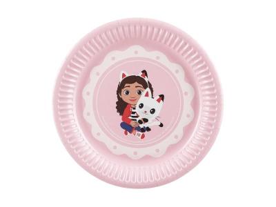 Talerzyki Koci Domek Gabi 18cm 6szt. Wydawca: PartyDeco. SmakLiter.pl Opakowanie Talerzyki Koci Domek Gabi 18cm 6szt