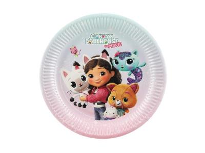 Talerzyki Koci Domek Gabi 23cm 6szt. Wydawca: PartyDeco. SmakLiter.pl Opakowanie Talerzyki Koci Domek Gabi 23cm 6szt
