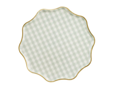 Talerzyki kratka 23cm 6szt. Wydawca: PartyDeco. SmakLiter.pl Opakowanie Talerzyki kratka 23cm 6szt