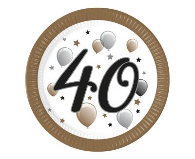 Opakowanie Talerzyki papierowe 23cm 8szt