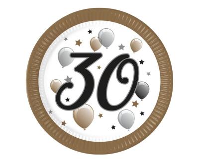 Opakowanie Talerzyki papierowe 23cm 8szt