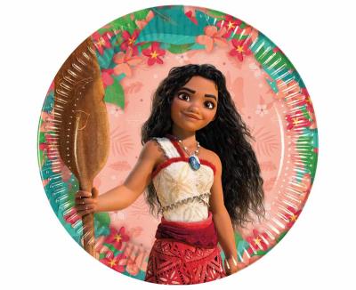 Opakowanie Talerzyki papierowe Moana 23cm 8szt