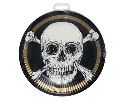 Talerzyki papierowe Piraci 23cm 10szt. Wydawca: Boland. SmakLiter.pl Opakowanie Talerzyki papierowe Piraci 23cm 10szt