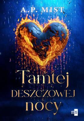 Tamtej deszczowej nocy. Autor: Mist A.P.. SmakLiter.pl Okładka książki Tamtej deszczowej nocy
