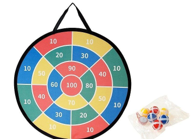 Opakowanie Tarcza na rzep z piłeczkami