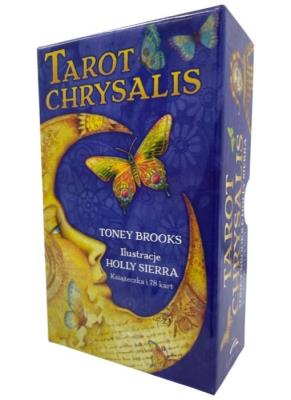 Tarot Chrysalis. Autor: Toney Brooks. SmakLiter.pl Okładka książki Tarot Chrysalis