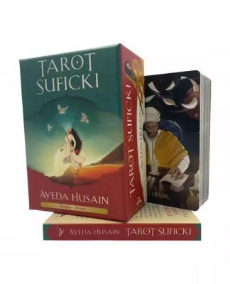 Okładka książki Tarot Suficki (książka + karty)