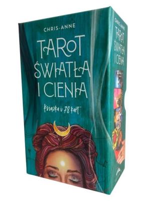 Tarot Światła i Cienia. Autor: Chris-Anne. SmakLiter.pl Okładka książki Tarot Światła i Cienia