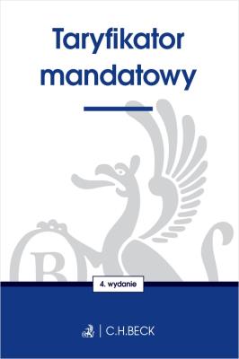 Taryfikator mandatowy. Autor: Opracowanie zbiorowe. SmakLiter.pl Okładka książki Taryfikator mandatowy