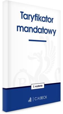 Okładka książki Taryfikator mandatowy