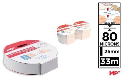 Opakowanie Taśma dwustronna 80mic 25mmx33m (6szt)