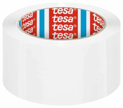 Opakowanie Taśma pakowa Tesapack Standard Solvent  biała 66mx48mm
