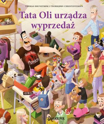 Okładka książki Tata Oli urządza wyprzedaż