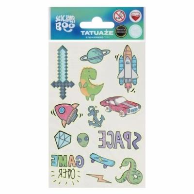 Opakowanie Tatuaż świecący w ciemności