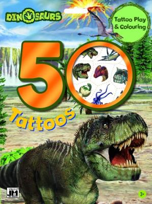 Tatuaże Dino 50szt. Wydawca: Jiri Models. SmakLiter.pl Opakowanie Tatuaże Dino 50szt