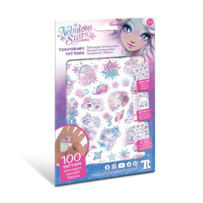 Opakowanie Tatuaże dla dzieci - 3 rodzaje Estrelia Nebulous Stars