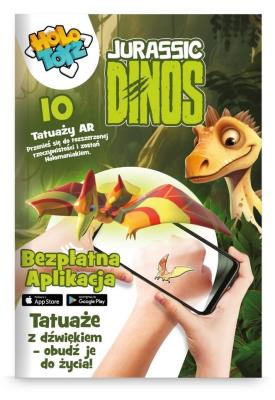 Opakowanie Tatuaże dla dzieci AR Jurassic Dinos