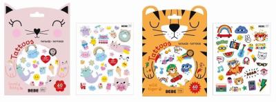 Opakowanie Tatuaże dla dzieci Bebe Friends 60szt