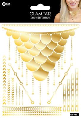 Opakowanie Tatuaże - Gold Necklace Tattoo