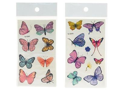 Opakowanie Tatuaże motyle MIX