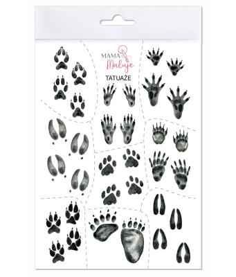 Opakowanie Tatuaże zmywalne Tropy