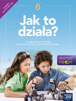 Okładka książki Technika  Jak to działa? podręcznik dla klasy 6 szkoły podstawowej EDYCJA 2025-2027