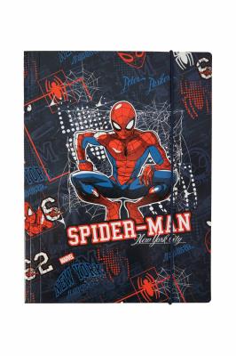 Opakowanie Teczka A4 kartonowa z gumką Disney Spider-Man wzór 1