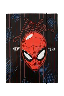 Opakowanie Teczka A4 kartonowa z gumką Disney Spider-Man wzór 2