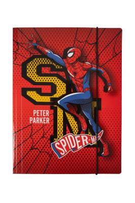 Opakowanie Teczka A4 kartonowa z gumką Disney Spider-Man wzór 3