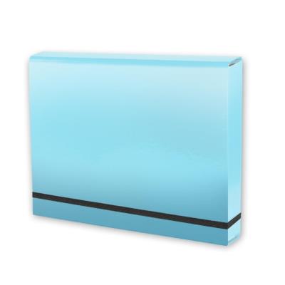 Opakowanie Teczka A4 lux na gumkę błękit PENMATE