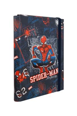 Opakowanie Teczka A4 przestrzenna tekturowa z gumką Disney Spider-Man