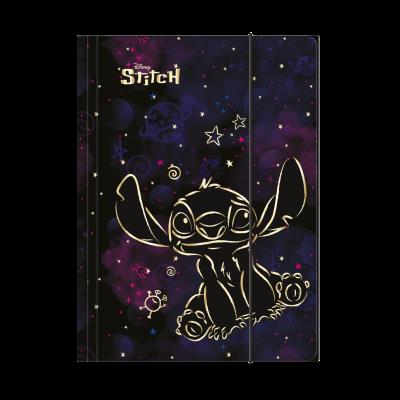 Opakowanie Teczka A4 z gumką Disney Gold Stitch wzór 2