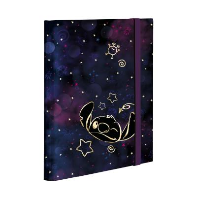 Opakowanie Teczka A4 z gumką Disney Gold Stitch