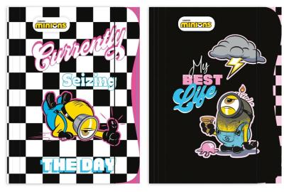 Opakowanie Teczka A4 z gumką Minionki mix